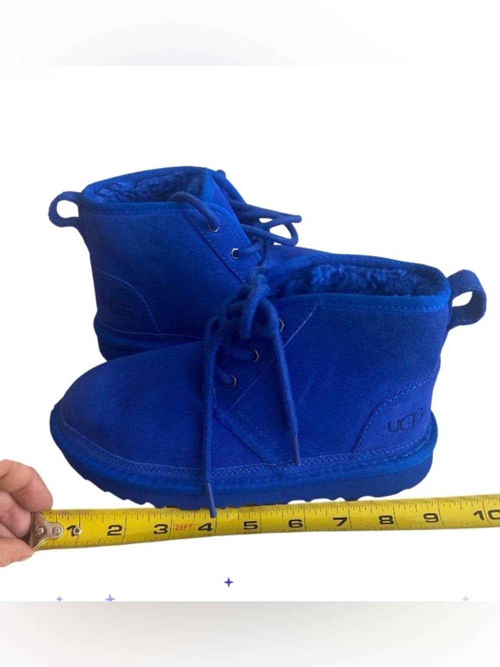 Ugg Kids Unisex Neumel II Boots Royal Blue 1017320K NEW W/O BOX size 1  8.5”